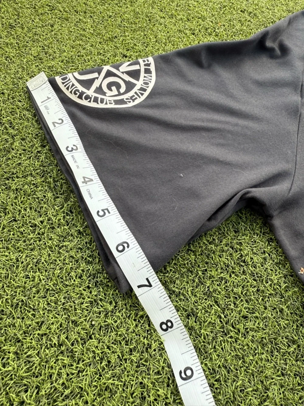 MODERN GRAPHIC SPORTSWEAR ATHLETIC DARC SPORT GREY DRY WOLF GYM ELASTIC TEE - Picture 8 of 10